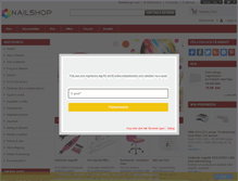 Tablet Screenshot of nailshop.me