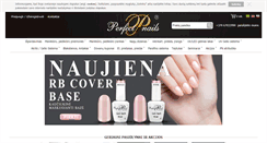Desktop Screenshot of nailshop.lt